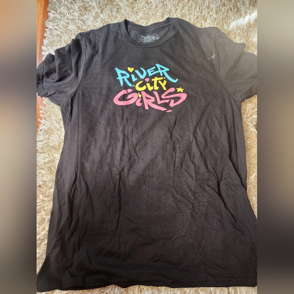 River City Girls 2 T-Shirt Tee Shirt Large L Never Worn